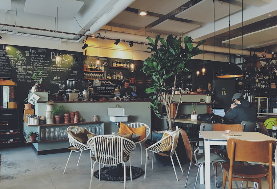 Café interior